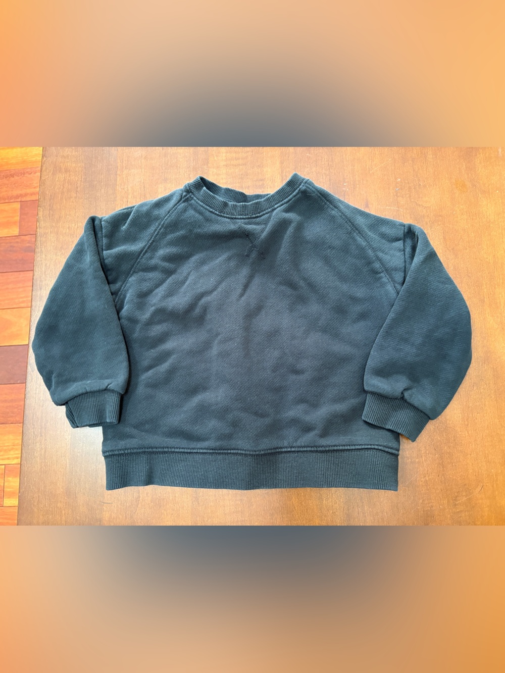 Zara Black Kids Sweatshirt Crewneck